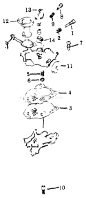 Part Location Diagram of 17262473GS Generac ASM CARB